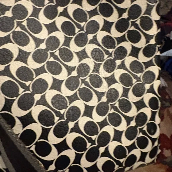 Coach Heritage Chelsea Signature Striped tote & Crossbody - Picture 4 of 11